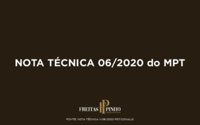 Nota Técnica 06/2020 do MPT
